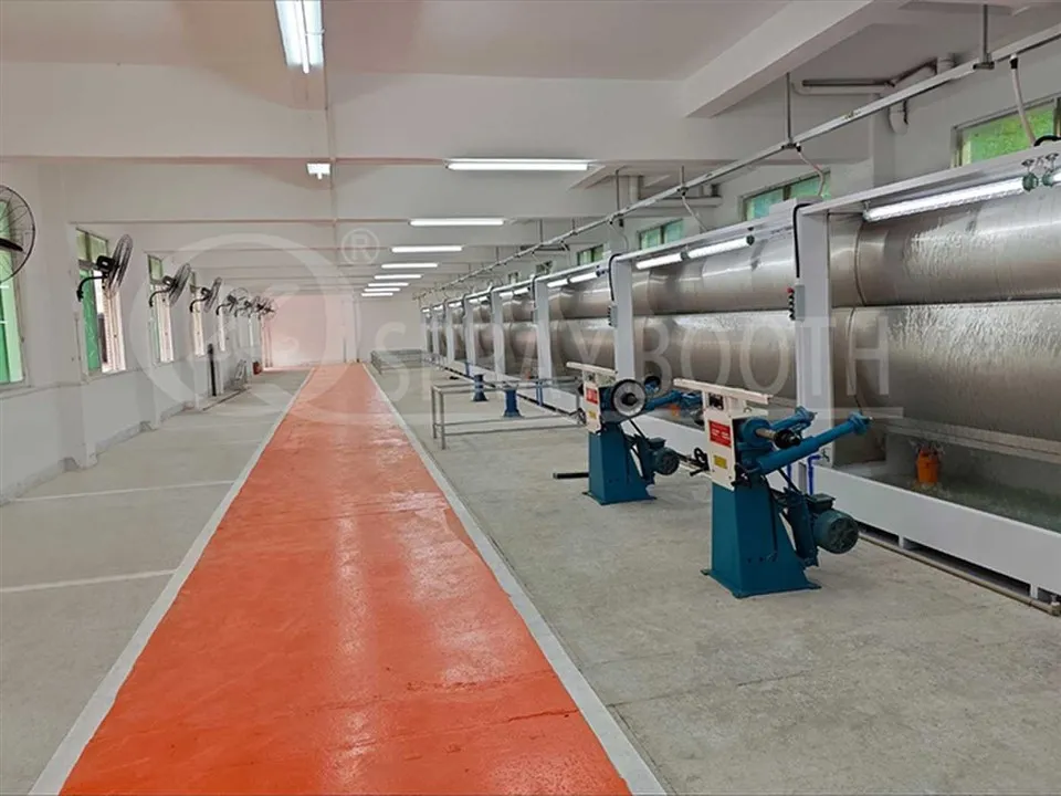 Water Curtain Paint Booth factory